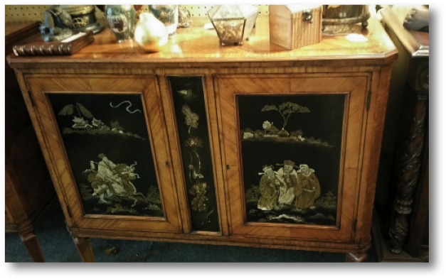 Pair of Antique Oriental End Chests